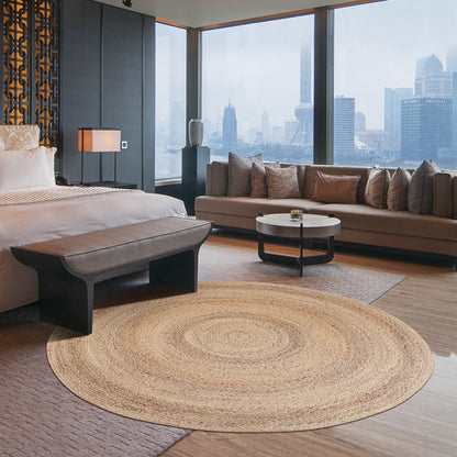 Natural Jute Area Rug — Loom NH-1527