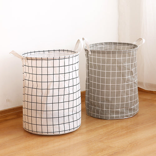Round Foldable Laundry Basket, 35 x 43.5cm — Weave NH-489