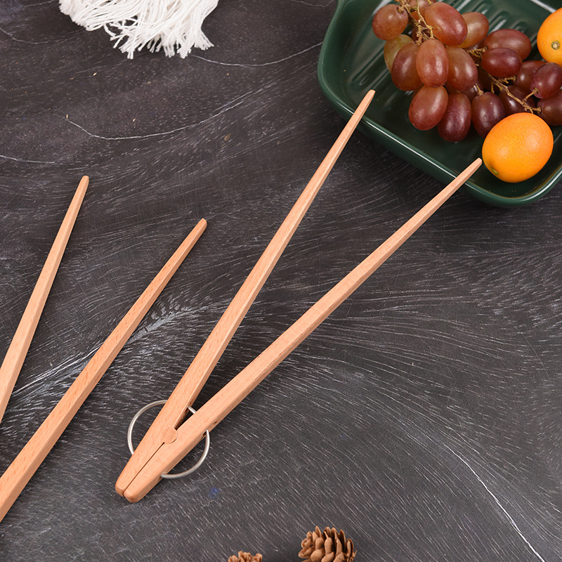 Beech Wood Bread Tongs — Grove NH-1563