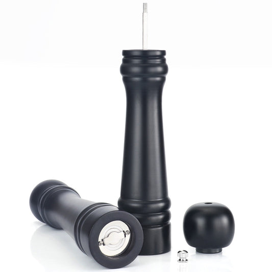 Solid Wood Pepper Grinder Mill with Ceramic Burr — Sable NH-1118