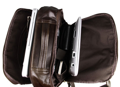 Full-Grain Leather Laptop Backpack, 15 Inch — Transit NH-1472