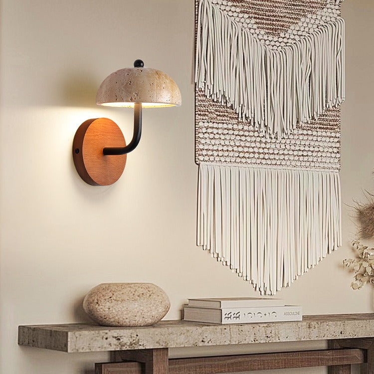 Stone Wall Light Bedroom, Yellow Cave Stone — Meridian NH-700