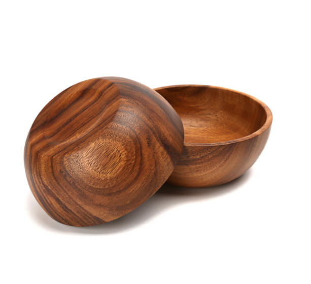 Acacia Wood Serving Bowl, Four Sizes — Vessel NH-455