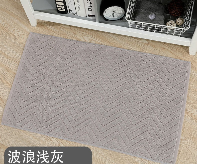 Cotton Bath Mat, Non-Slip in Two Sizes — Bask NH-990