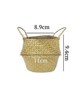 Foldable Seagrass Storage Basket — Sedge NH-924
