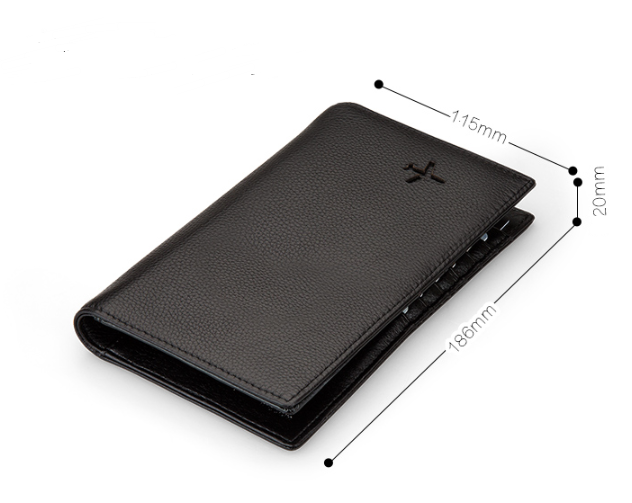 Leather Passport and Document Case — Transit NH-1489