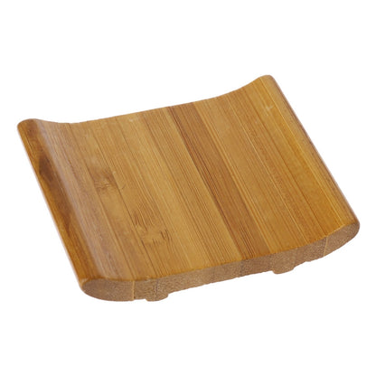 Natural Bamboo Soap Dish Tray, Self-Draining — Cane NH-854