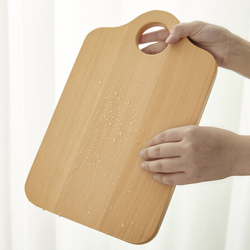Walnut or Beech Serving Board, Irregular Edge 33.5cm — Grove NH-418
