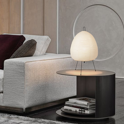 Japanese Rice Paper Table Lamp, E27 Socket — Meridian NH-704