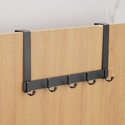 Aluminium Over-Door Towel and Coat Hook Rail, No-Drill — Latch NH-870