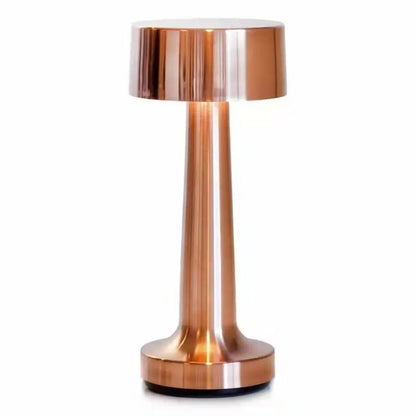 Cordless Table Lamp, Iron and Acrylic, Rechargeable — Meridian NH-721