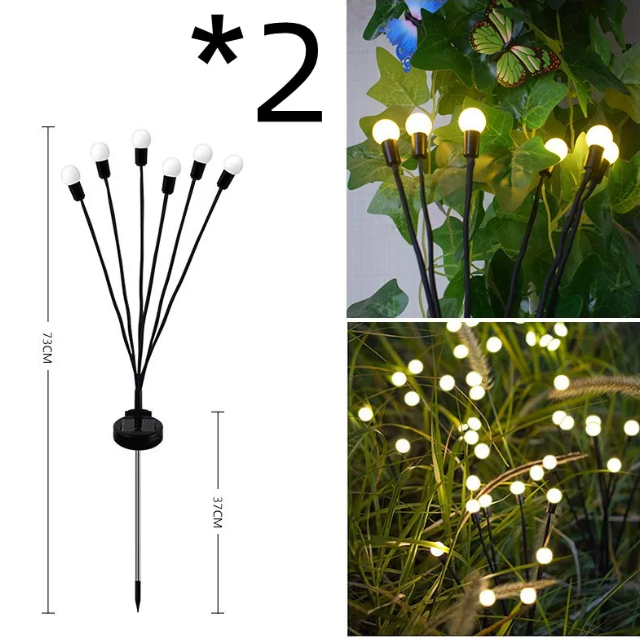 Solar Stake Lights Garden, Dusk to Dawn — Pathstone NH-368