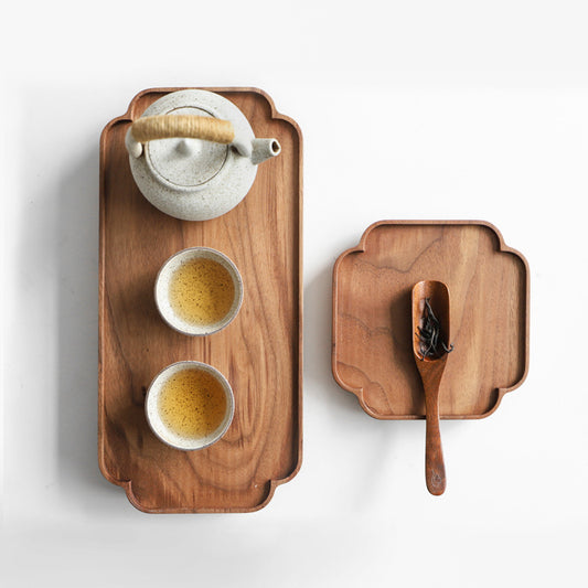 Small Walnut Tea Tray for Teapots, 15 or 31 cm — Alcova NH-638