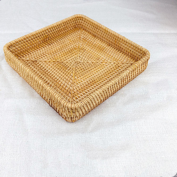 Woven Vine Rectangular Tray Set — Lattice NH-929