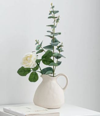Ivory · NH BB-48 — Minimalist Table Vase