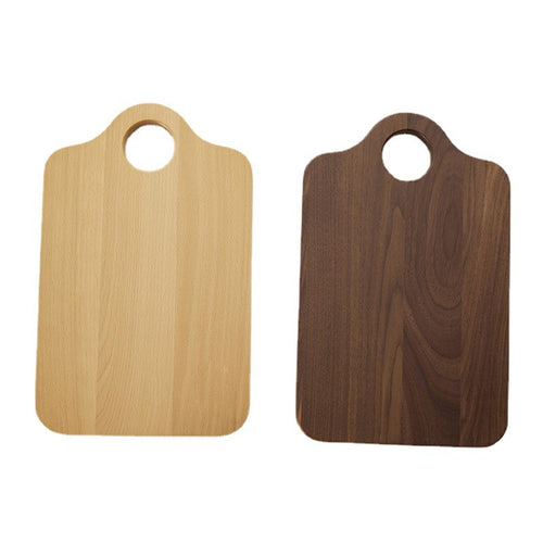 Walnut or Beech Serving Board, Irregular Edge 33.5cm — Grove NH-418