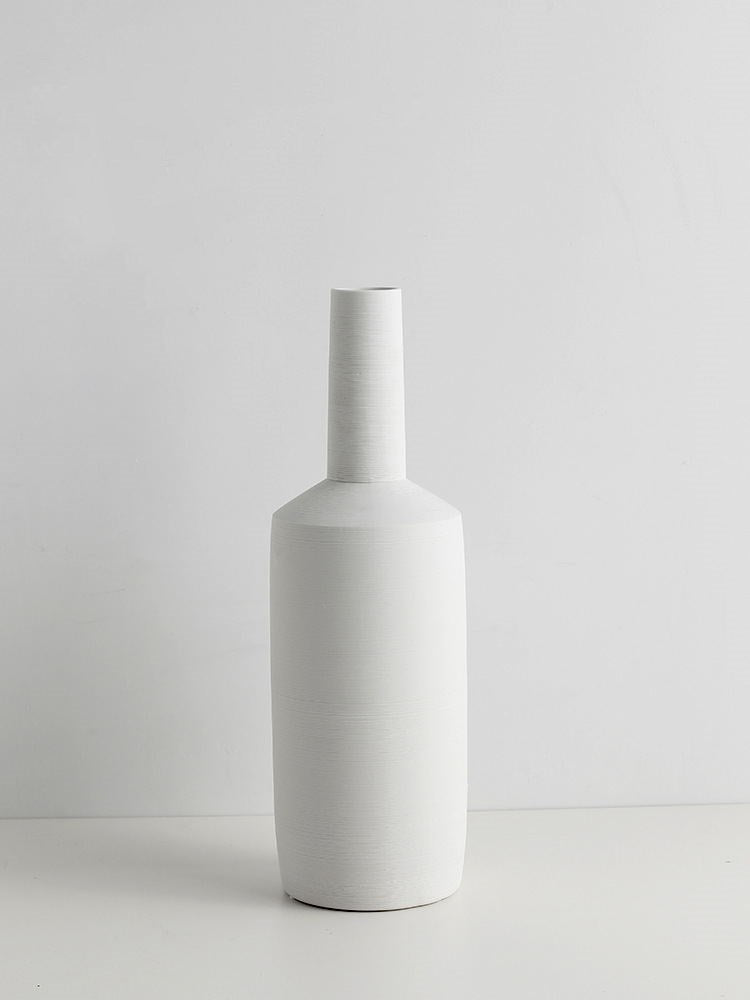 Pearl · NH BB-70 — Brushed Ceramic Vase