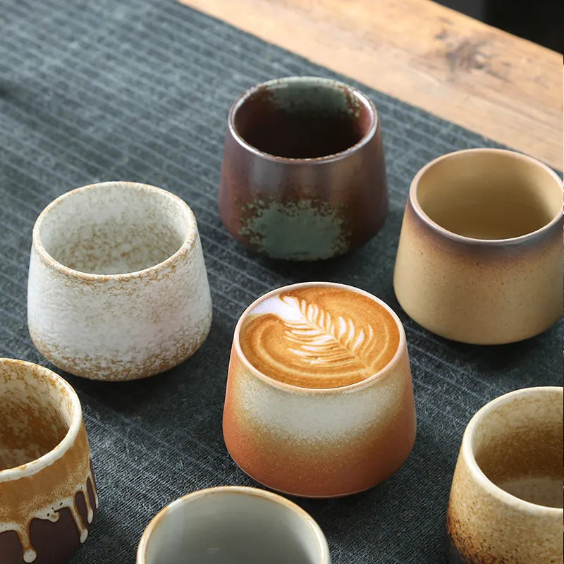 Stoneware Ceramic Cup, Microwave Safe — Marmo NH-601