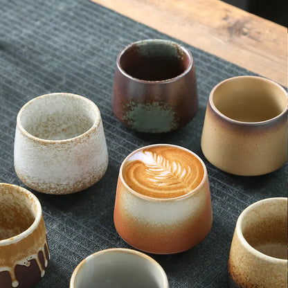 Stoneware Ceramic Cup, Microwave Safe — Marmo NH-601