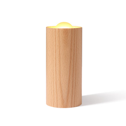 Wooden Candle Light, USB Rechargeable — Ember NH-494