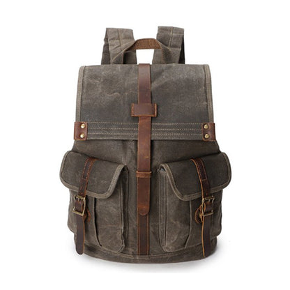 Waxed Canvas Waterproof Backpack — Transit NH-1485