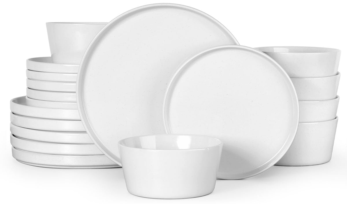 Stoneware Dinner Set, Eighteen Piece for Six — Ceres NH-1433