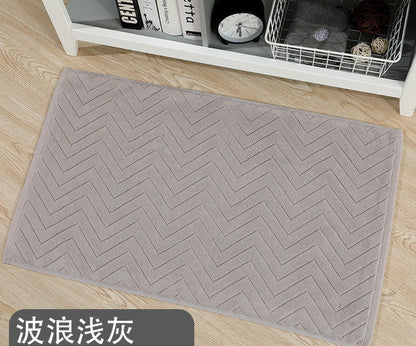 Cotton Bath Mat, Non-Slip in Two Sizes — Bask NH-990