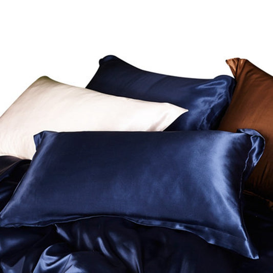 Mulberry Silk Pillowcase, Standard 48x74cm with Envelope Closure — Solstice NH-034