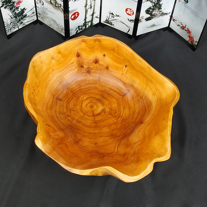 Solid Wood Fruit Platter for the Table, Irregular Shape — Alcova NH-637