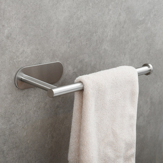 Stainless Steel Towel Rail with Toilet Paper Holder — Sluice NH-860