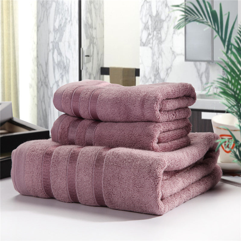Bamboo Cotton Towel Set, 3 Piece — Balnea NH-771