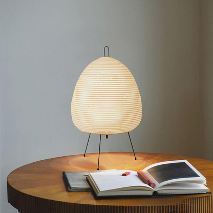 Japanese Paper Lamp Iron Frame, 47cm Tall — Meridian NH-706