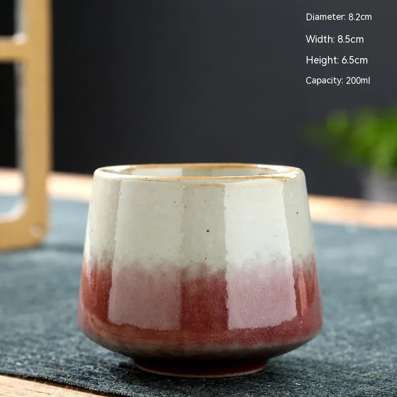 Stoneware Ceramic Cup, Microwave Safe — Marmo NH-601