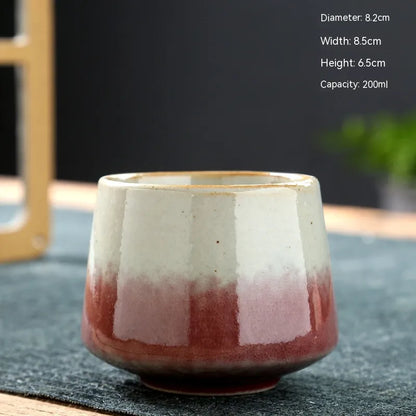 Stoneware Ceramic Cup, Microwave Safe — Marmo NH-601