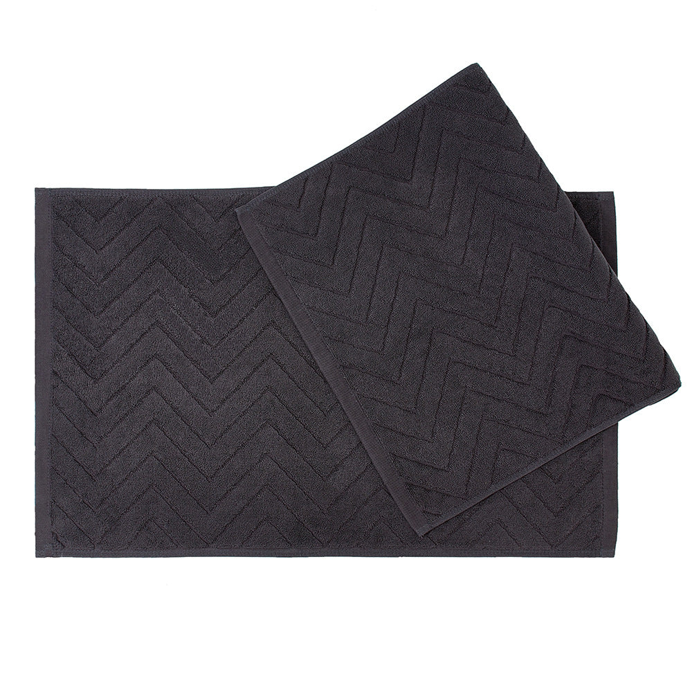 Cotton Bath Mat, Non-Slip in Two Sizes — Bask NH-990