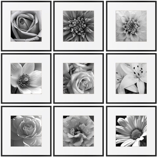 Aluminium Gallery Frames, Set of Nine 30cm — Atrium NH-1422