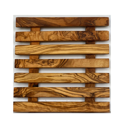 Olive Wood Pan Trivet — Grove NH-1565