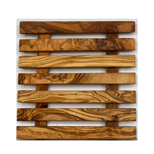 Olive Wood Pan Trivet — Grove NH-1565