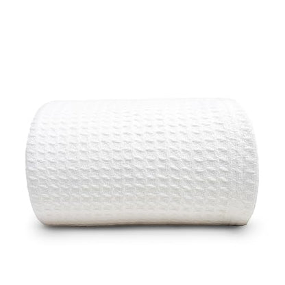 Waffle Cotton Throw, Bone — Fell NH-1603