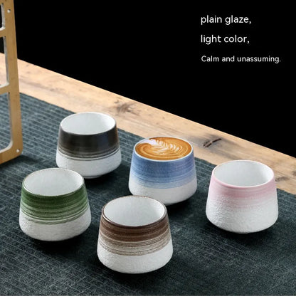 Stoneware Ceramic Cup, Microwave Safe — Marmo NH-601