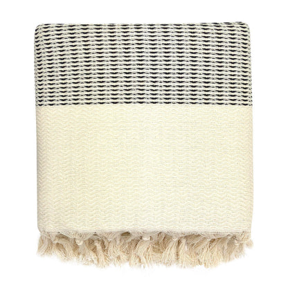 Turkish Cotton Wave Throw, Plush — Fell NH-1524