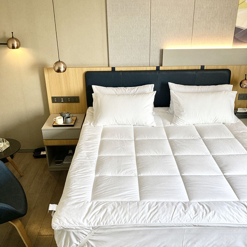 Quilted Cotton Mattress Protector, Hotel Weight — Vesper NH-1259