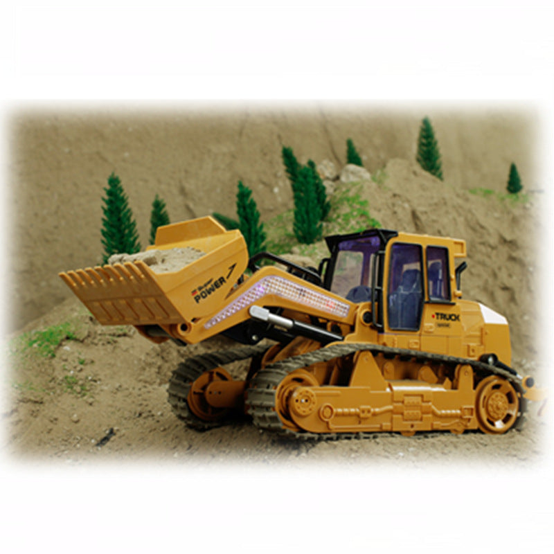 Remote Control Bulldozer, Tracked, Large — Playtime NH-1661