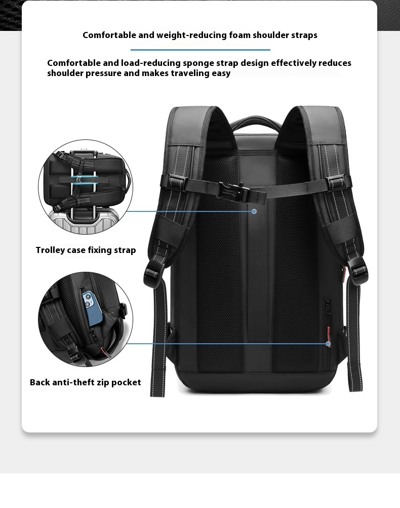 Anti-Theft Travel Backpack, Large — Transit NH-1474