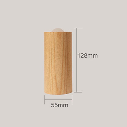 Wooden Candle Light, USB Rechargeable — Ember NH-494