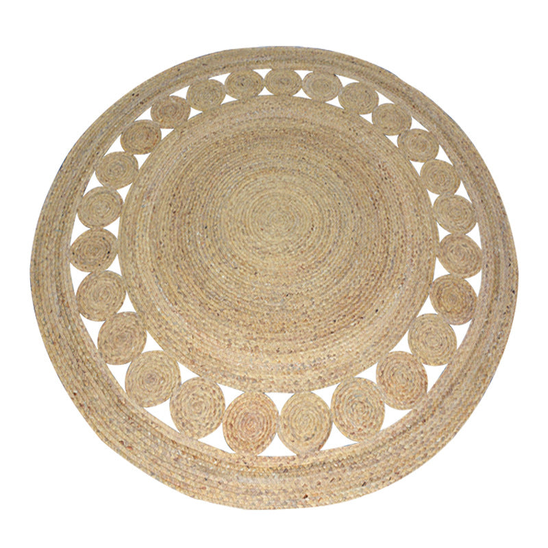 Natural Jute Area Rug — Loom NH-1527