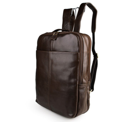 Full-Grain Leather Laptop Backpack, 15 Inch — Transit NH-1472