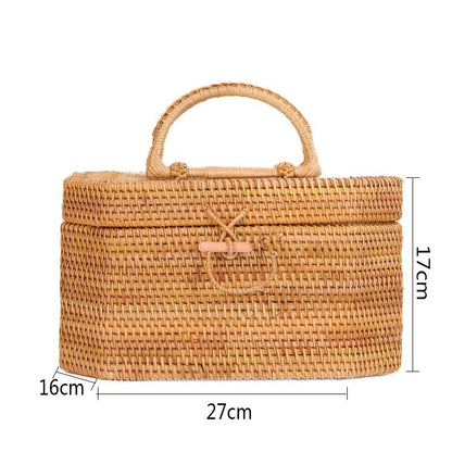 Woven Lidded Storage Box, Round and Octagonal — Harrow NH-1122