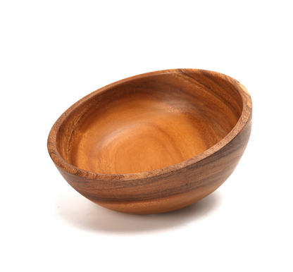 Acacia Wood Serving Bowl, Four Sizes — Vessel NH-455