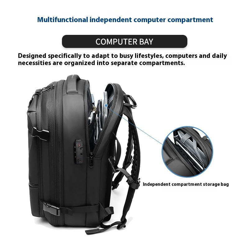 Anti-Theft Travel Backpack, Large — Transit NH-1474